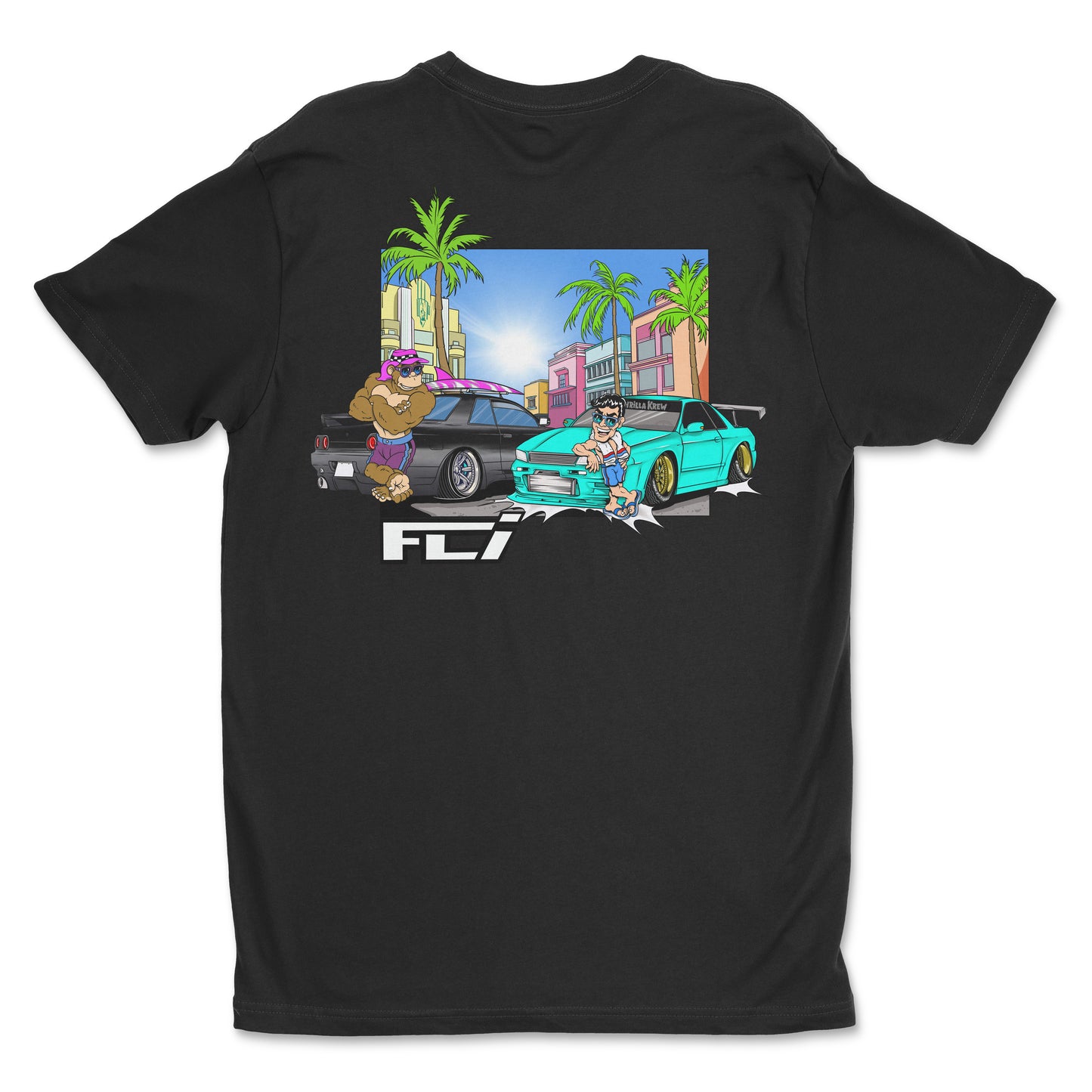 Santa Rosa's Softest Short Sleeves: FLI "Godzilla" Short Sleeve Tees
