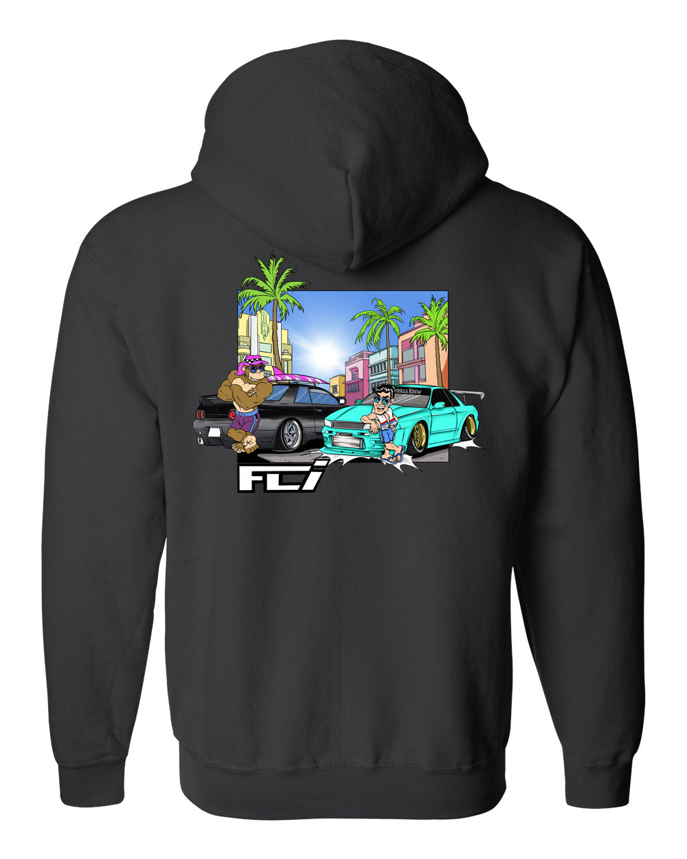 Santa Rosa's Softest Hoodies: FLI "Godzilla" Hoodies