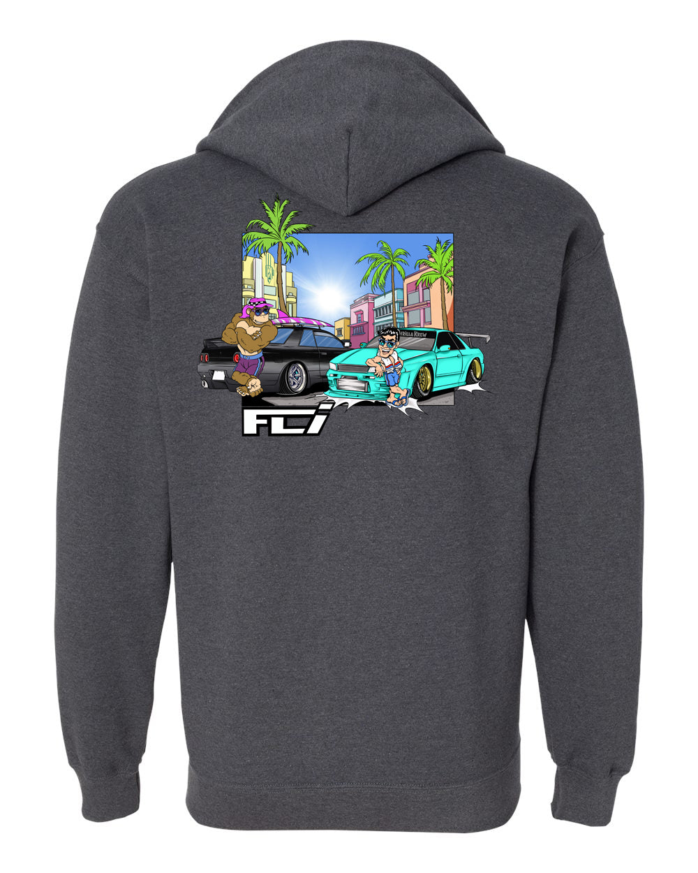 Santa Rosa's Softest Hoodies: FLI "Godzilla" Hoodies
