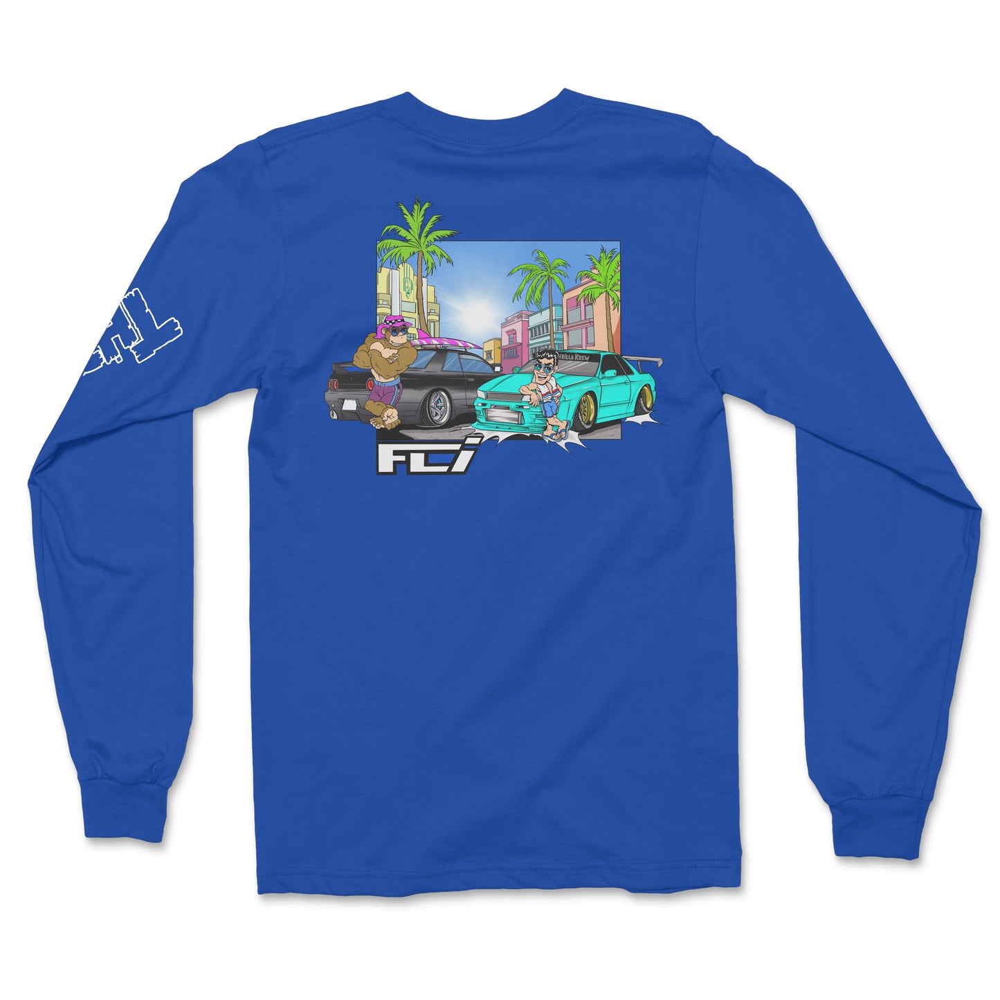 Santa Rosa's Softest Long Sleeves: FLI "Godzilla" Long Sleeve Tees
