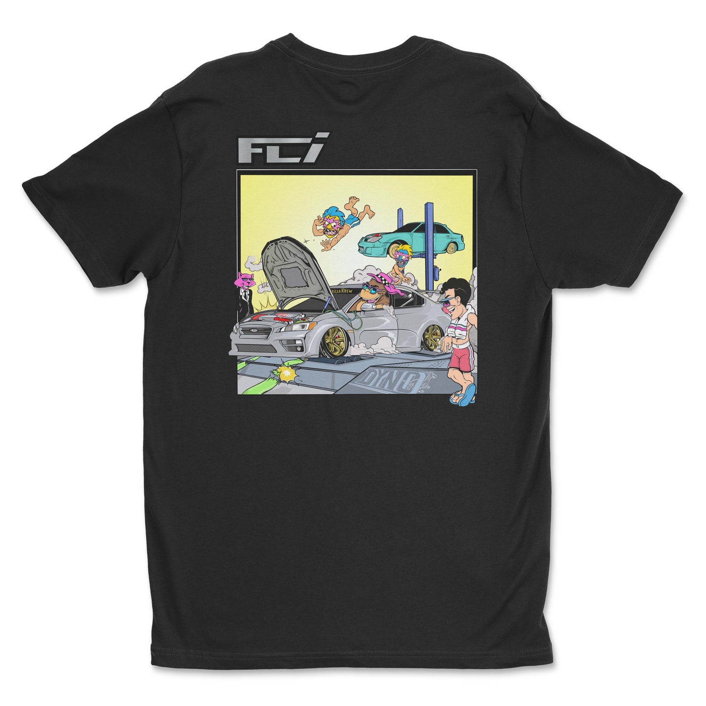 Santa Rosa's Softest Short Sleeves: FLI "Subaru Dyno" Short Sleeve Tees