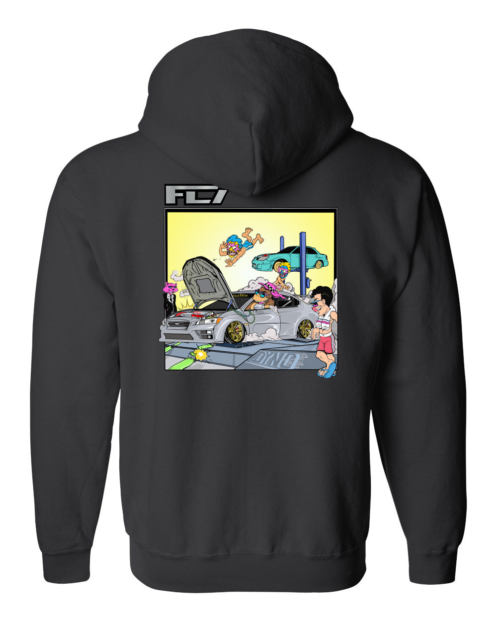 Santa Rosa's Softest Hoodies: FLI "Subaru Dyno" Hoodies