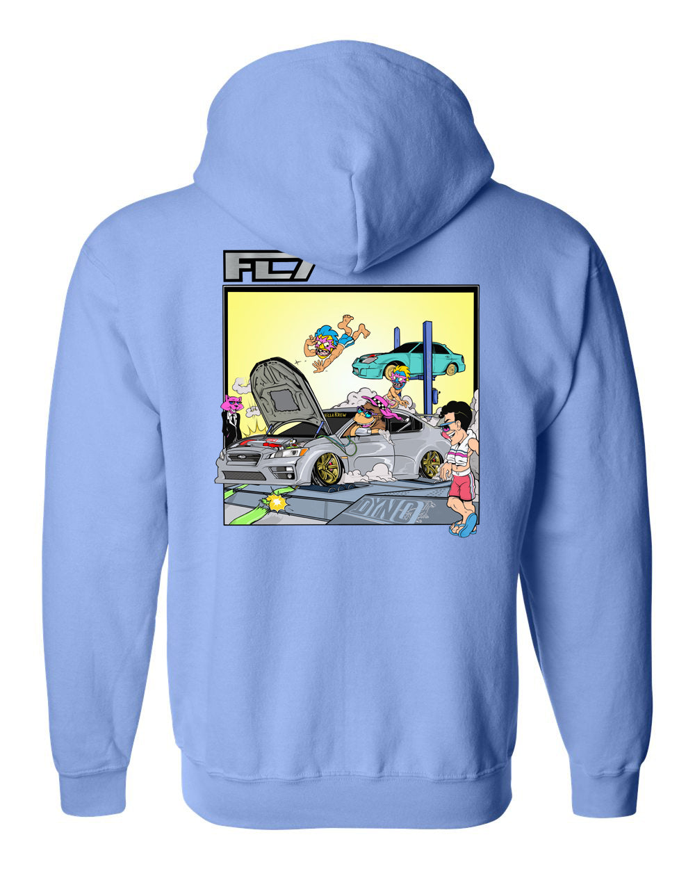 Santa Rosa's Softest Hoodies: FLI "Subaru Dyno" Hoodies