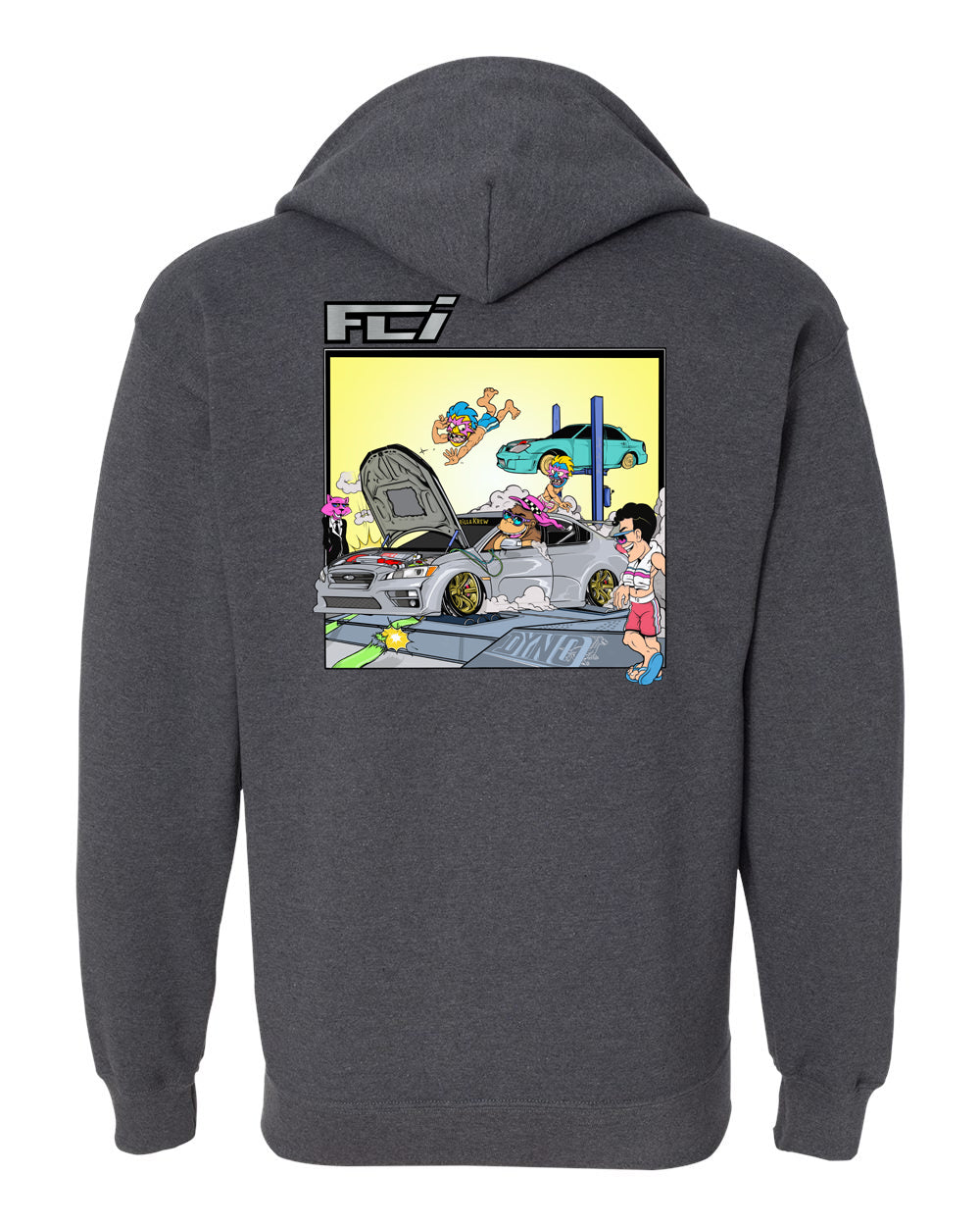 Santa Rosa's Softest Hoodies: FLI "Subaru Dyno" Hoodies