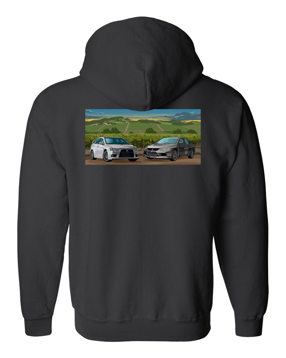 Santa Rosa's Softest Zipper and Pull Over Hoodies: FLI "EVO Wine Country" Hoodies