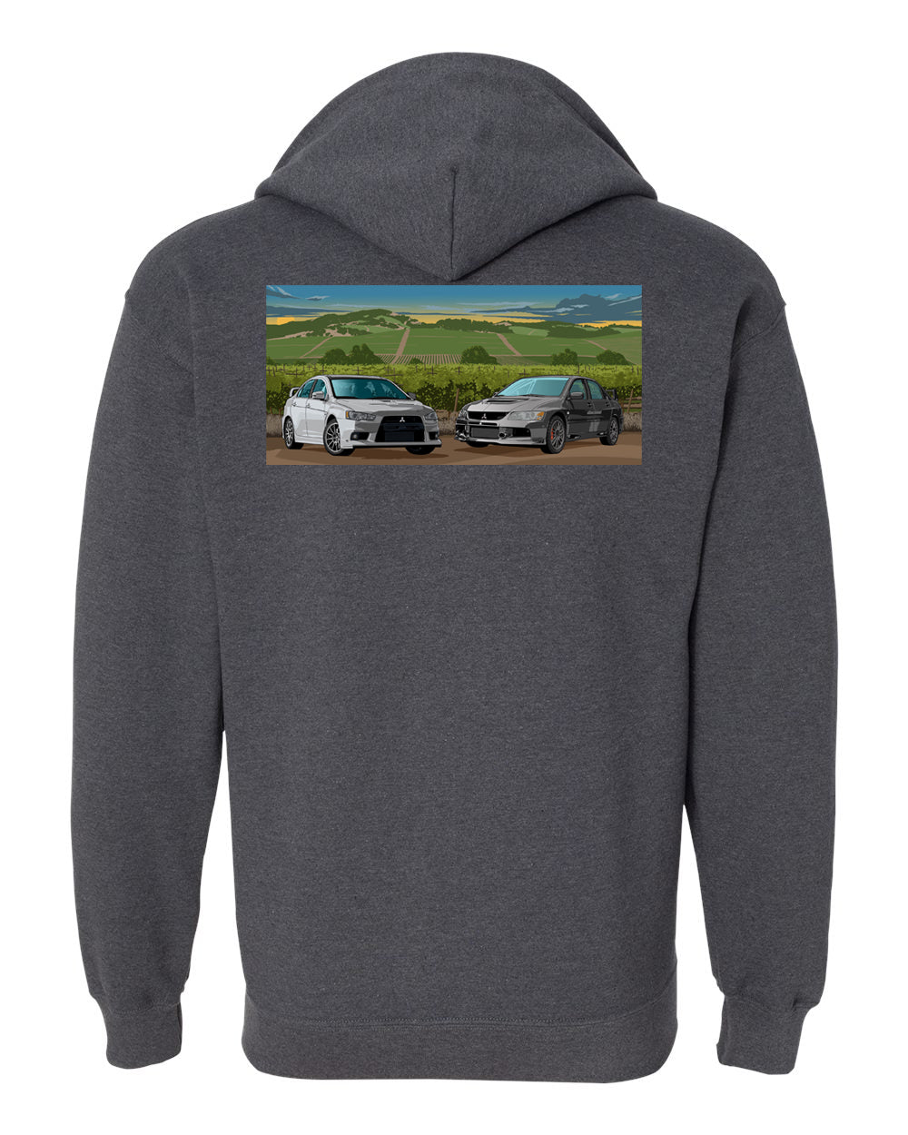 Santa Rosa's Softest Zipper and Pull Over Hoodies: FLI "EVO Wine Country" Hoodies