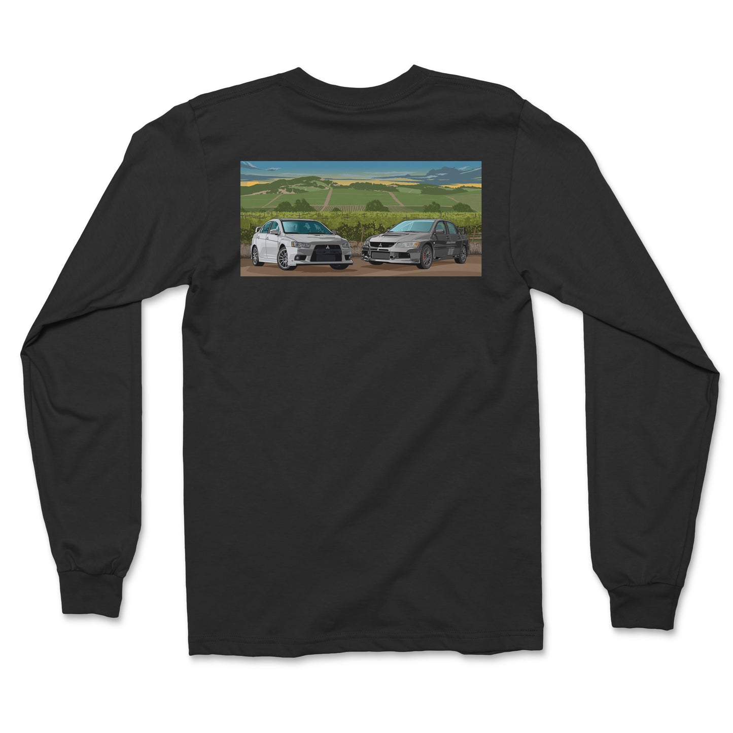 Santa Rosa's Softest Long Sleeves: FLI "EVO Wine Country" Long Sleeve Tees