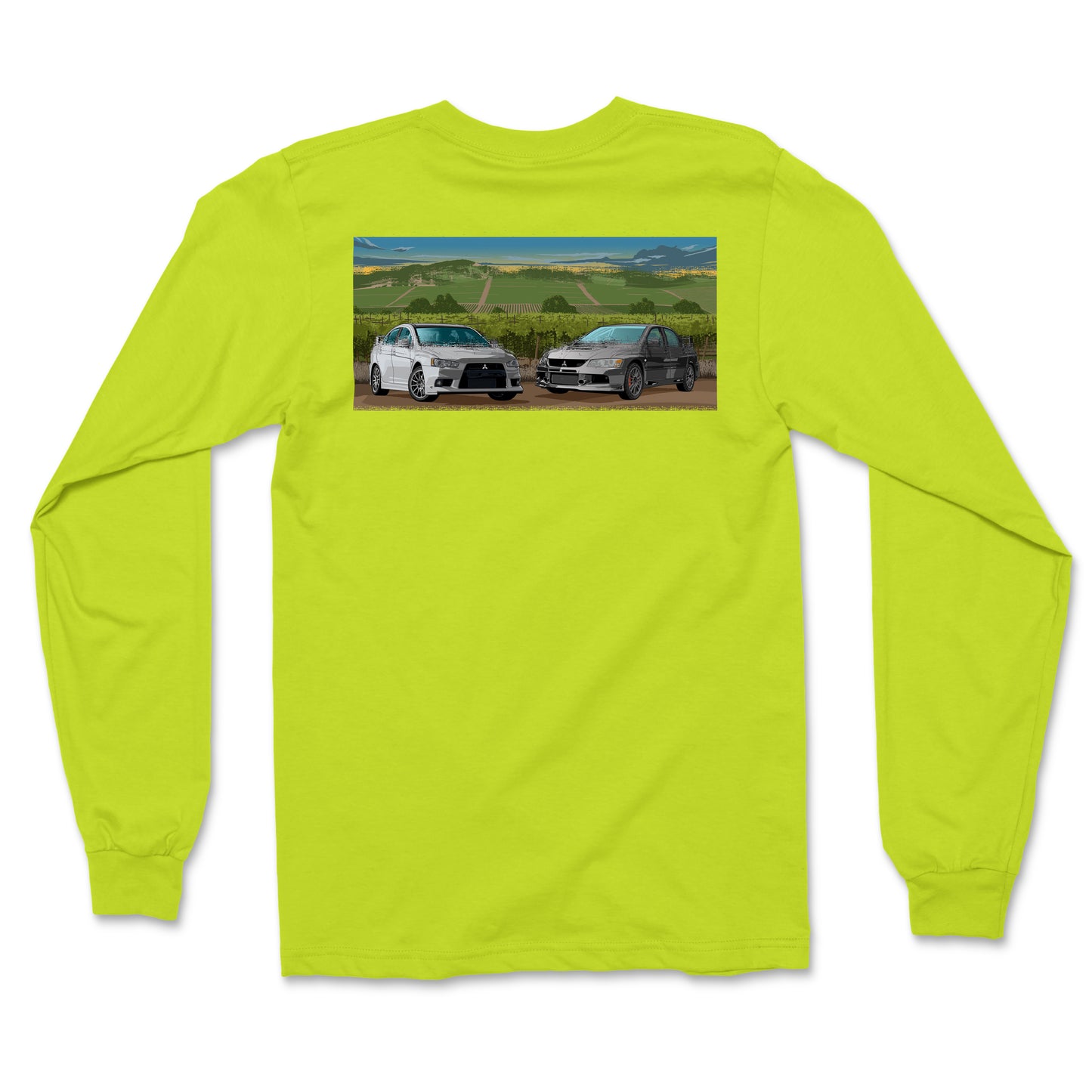 Santa Rosa's Softest Long Sleeves: FLI "EVO Wine Country" Long Sleeve Tees